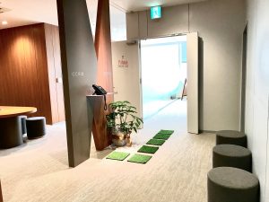 画像:受付エントランスの風景